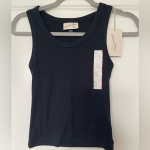 NWT Universal Thread Ribbed Shrunken Tank XS